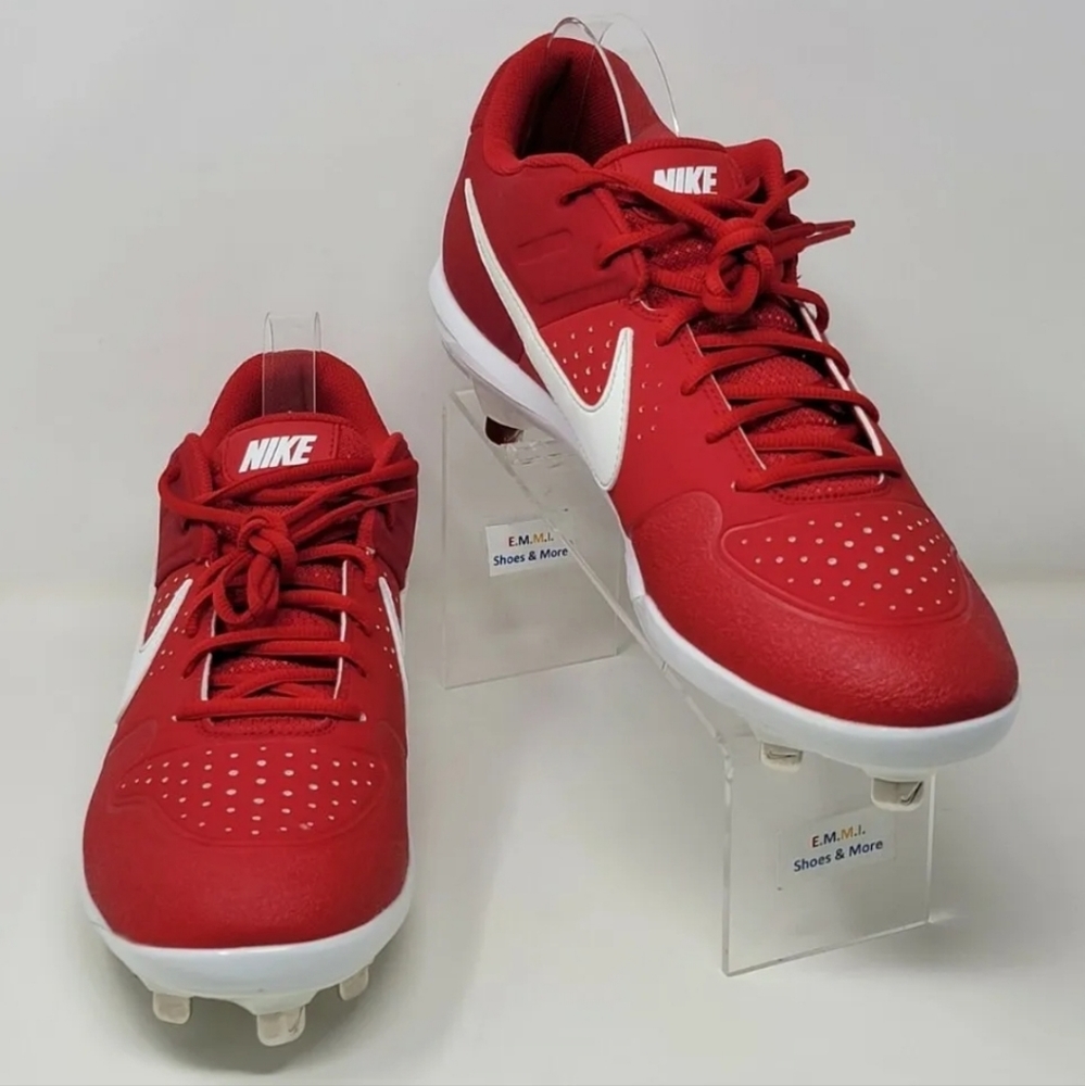 Nike Alpha Huarache Varsity Low Metal Baseball Cleats Men's Sz 13 A07960-601 New - Picture 1 of 11